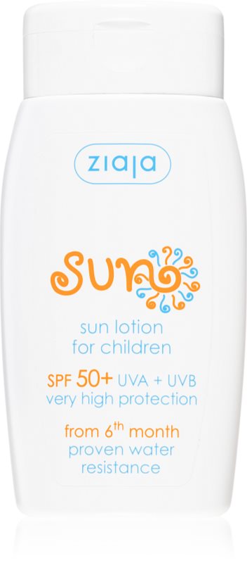 Ziaja Sun lotiune pentru bronzat pentru copii SPF 50+ 125 ml