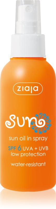 Ziaja Sun ulei spray pentru bronzare SPF 6 125 ml