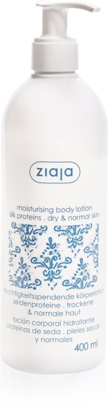 Ziaja Silk loțiune de corp hidratantă unt de shea 400 ml