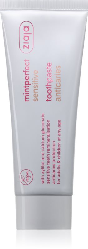 Ziaja Mintperfect Sensitive pastă de dinți impotriva cariilor dentare 75 ml