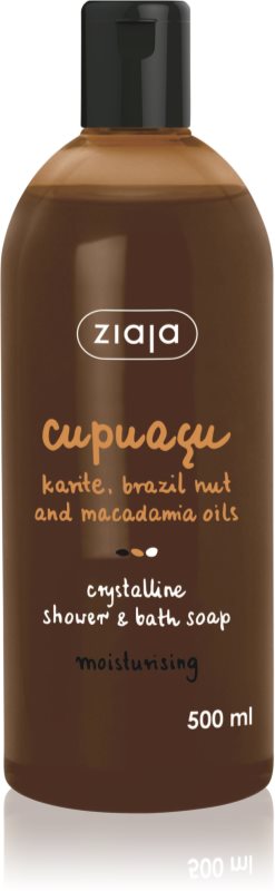 Ziaja Cupuacu gel de duș cristalin și săpun de baie 500 ml