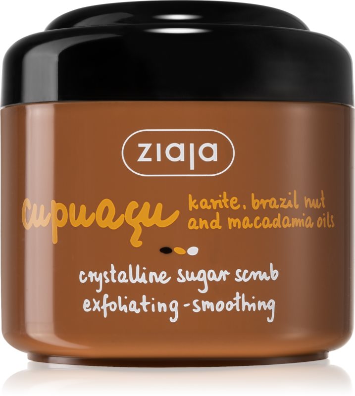 Ziaja Cupuacu exfoliant pentru corp cu zahăr 200 ml