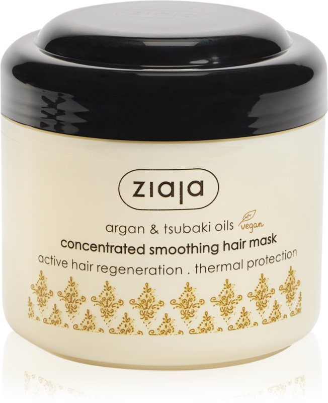 Ziaja Argan Oil masca pentru netezire pentru păr uscat și deteriorat 200 ml