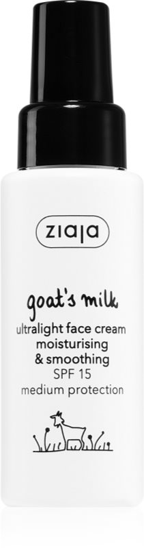 Ziaja Goat's Milk Crema de zi pentru netezire SPF 15 50 ml