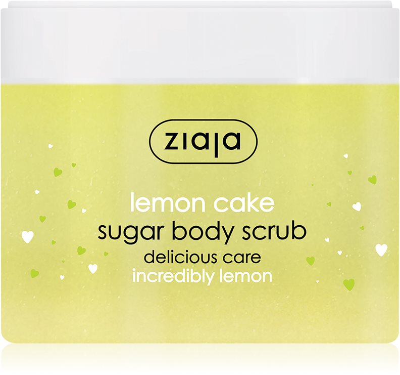 Ziaja Lemon Cake exfoliant din zhar pentru netezire 300 ml