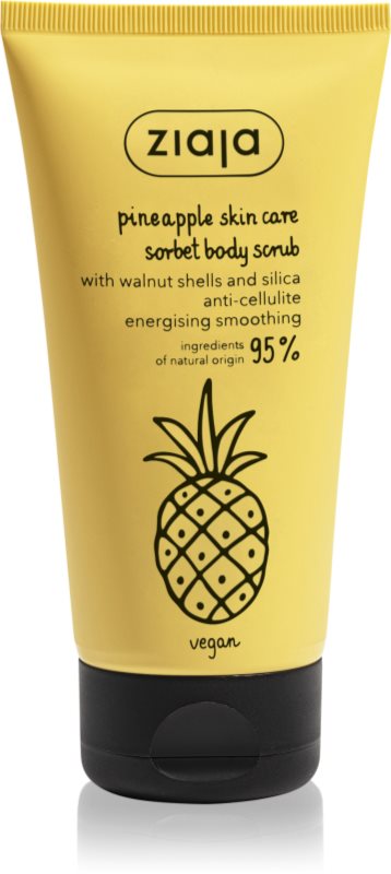 Ziaja Pineapple crema de corp hidratanta cu efect exfoliant 160 ml