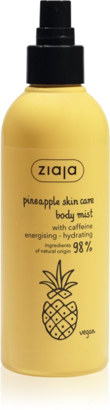 Ziaja Pineapple Body Mist cu efect de hidratare 200 ml