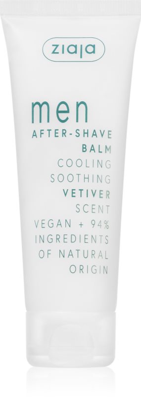Ziaja Men balsam după bărbierit cu efect racoritor Vetiver 80 ml