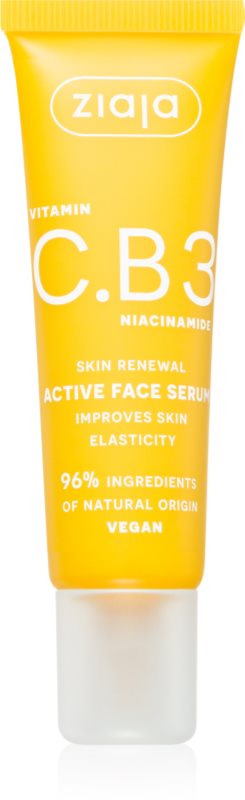 Ziaja Vitamin C.B3 Niacinamide ser activ faciale 30 ml