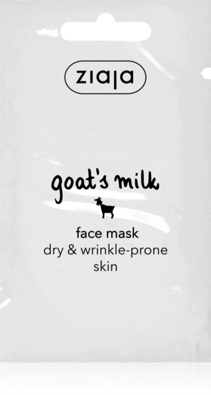 Ziaja Goat's Milk masca pentru tenul uscat 7 ml