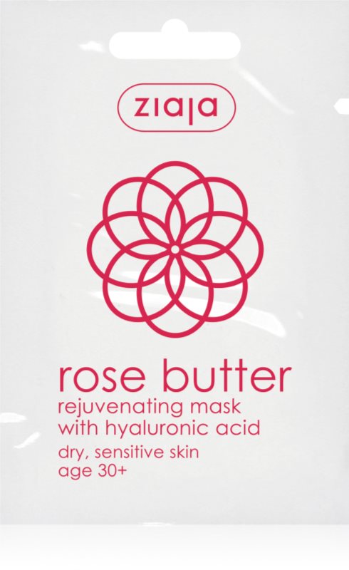 Ziaja Rose Butter Masca faciala cu efect de intinerire 30+ 7 ml