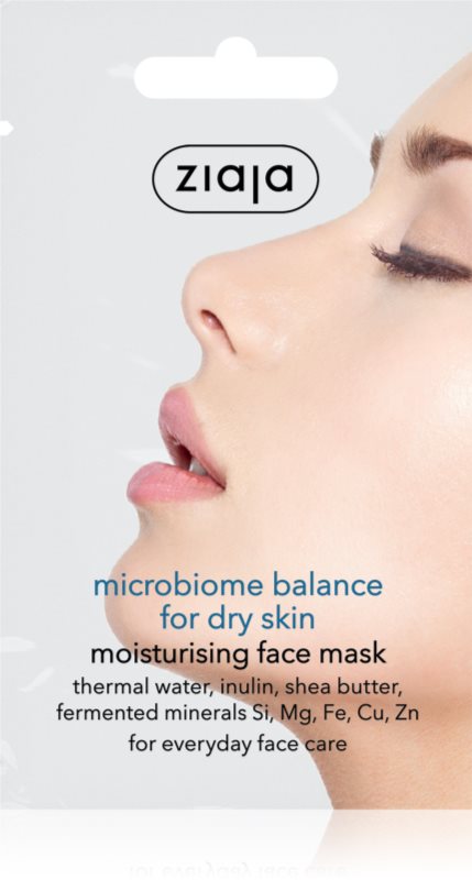 Ziaja Microbiome Balance masca cremoasa hidratanta 7 ml