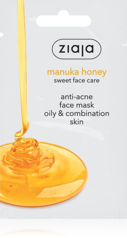 Ziaja Manuka Honey mască pentru față impotriva acneei 7 ml