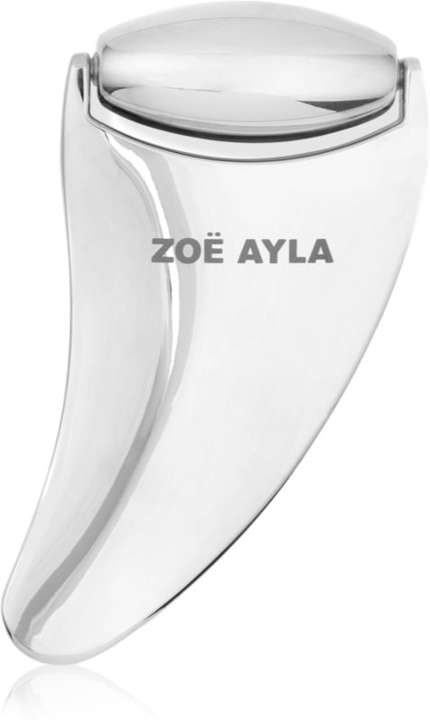 Zoë Ayla 2-in-1 Gua Sha Roller accesoriu de masaj faciale 1 buc