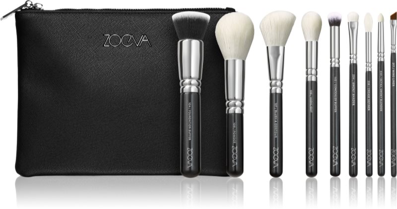 ZOEVA The Complete Brush Set set de pensule cu geantă 1 buc