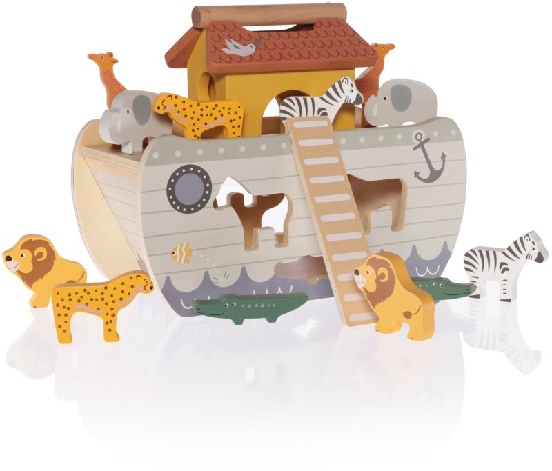 Zopa Wooden Ark jucărie cu activități din lemn 1 buc