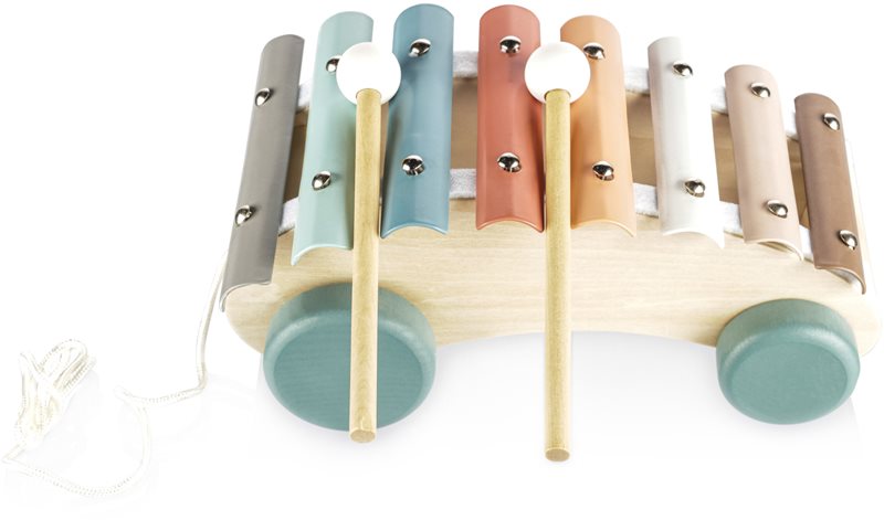 Zopa Wooden Pull Xylophone xilofon de tras din lemn 1 buc