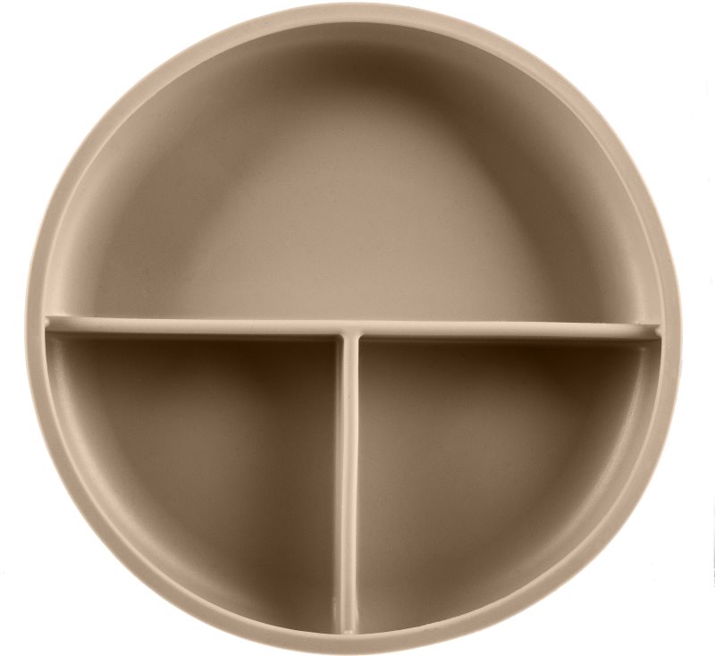 Zopa Silicone Divided Plate farfurie compartimentată cu ventuză