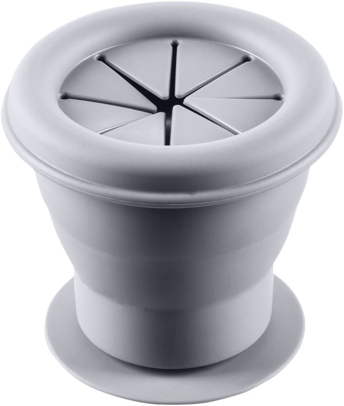 Zopa Silicone Folding Snack Box bol din silicon cu ventuză