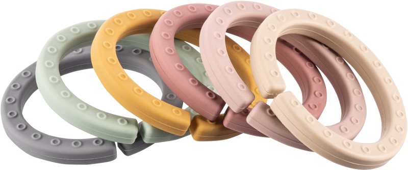 Zopa Silicone Links set de cercuri Multicolor 6 buc