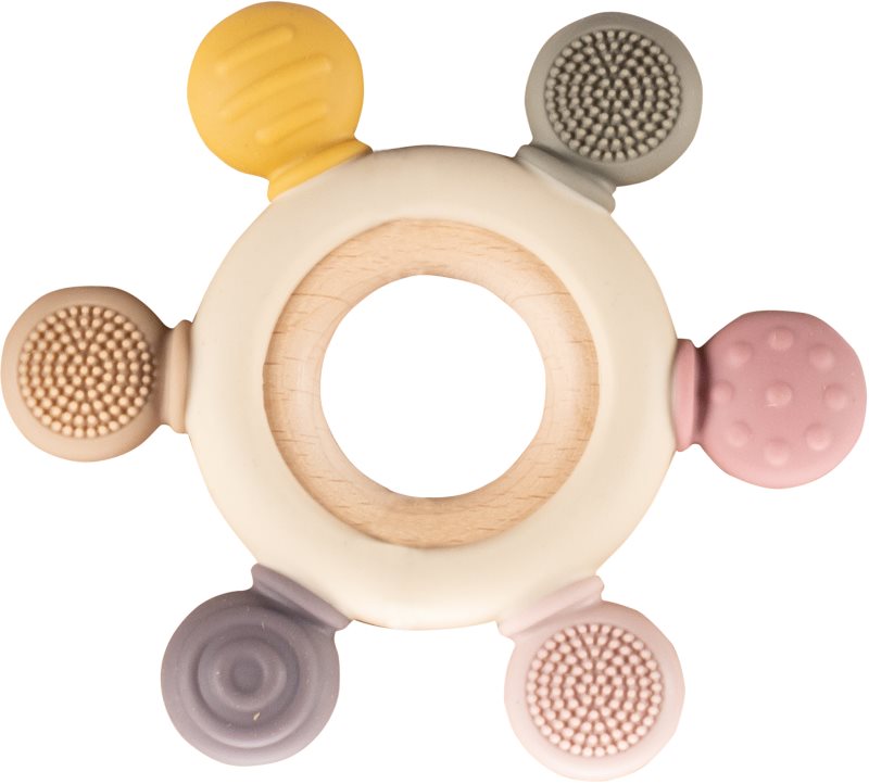 Zopa Silicone Teether jucărie pentru dentiție Multicolor 1 buc
