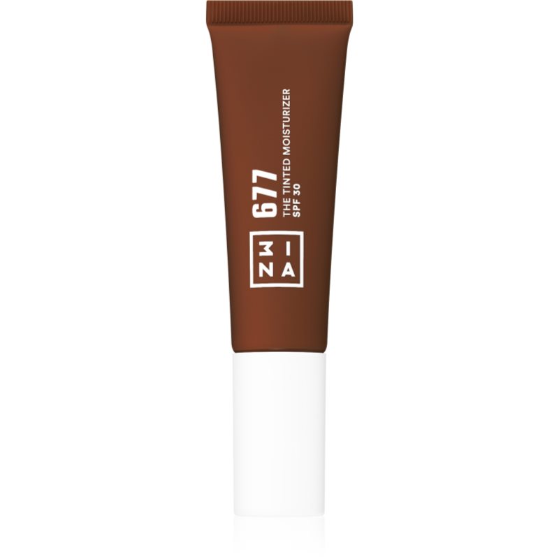 3INA The Tinted Moisturizer crema hidratanta si tonifianta SPF 30 culoare 677 30 ml