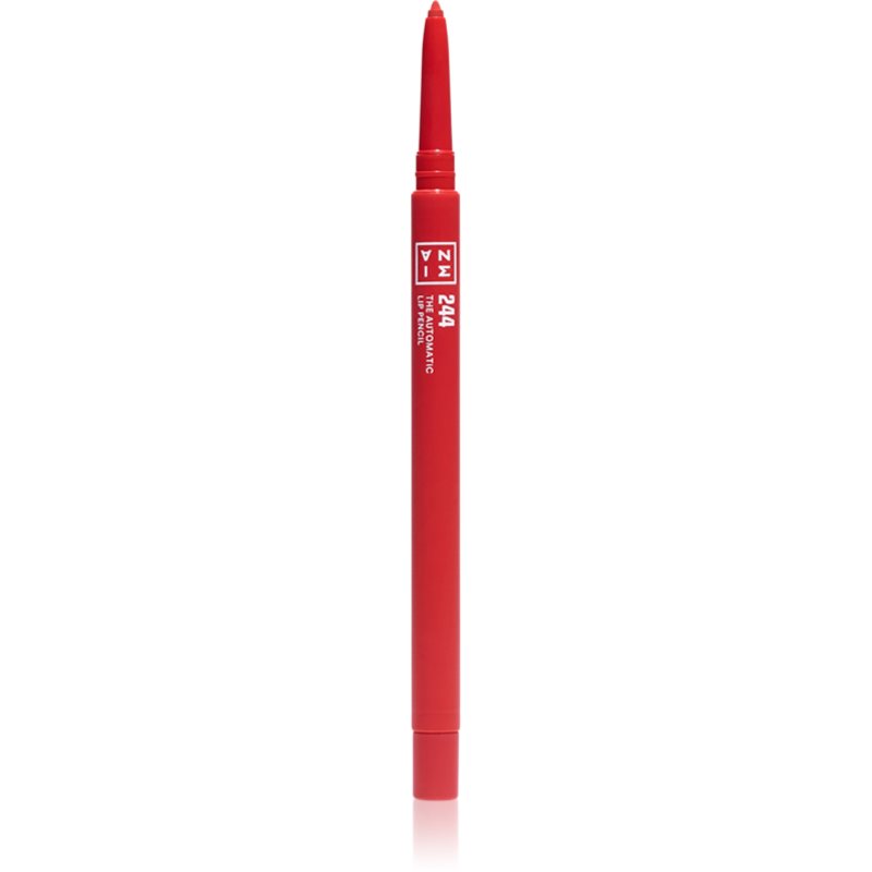 3INA The Automatic Lip Pencil creion contur buze culoare 244 - Classic red 0.26 g