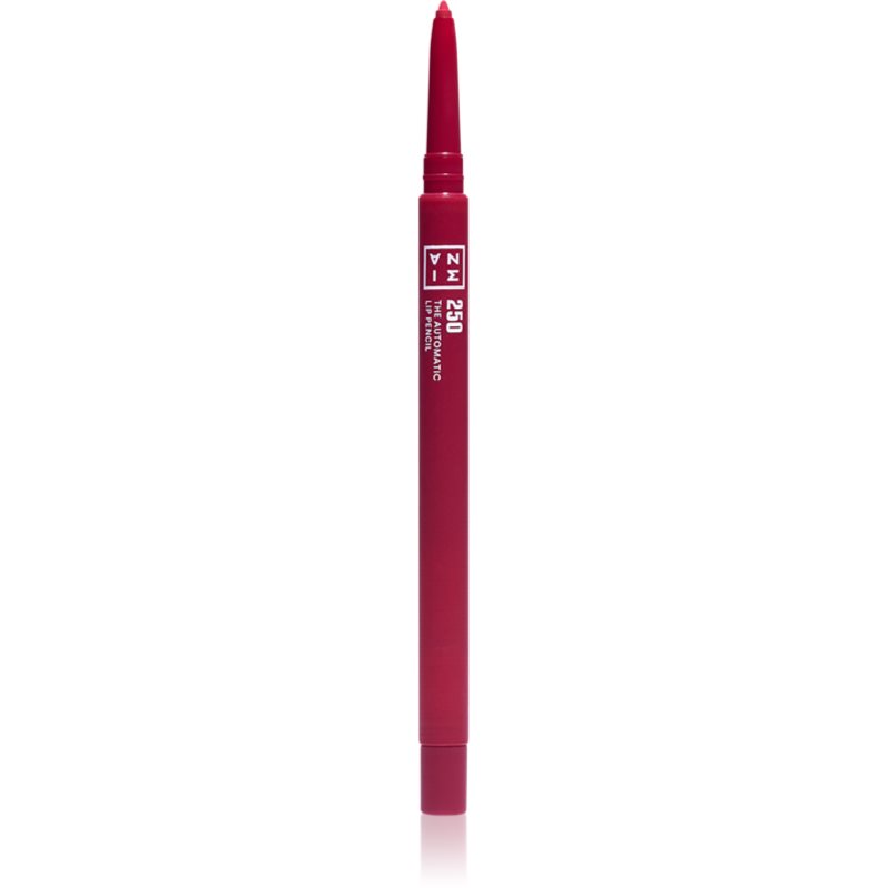 3INA The Automatic Lip Pencil creion contur buze culoare 250 - Wine red 0.35 g