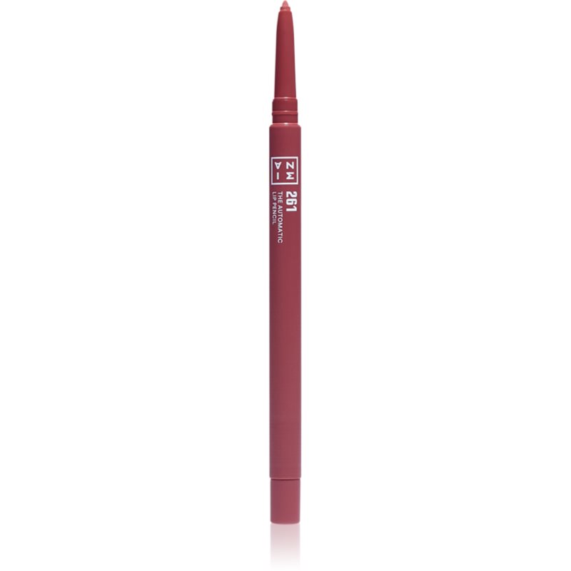 3INA The Automatic Lip Pencil creion contur buze culoare 261 - Dark nude pink 0.35 g