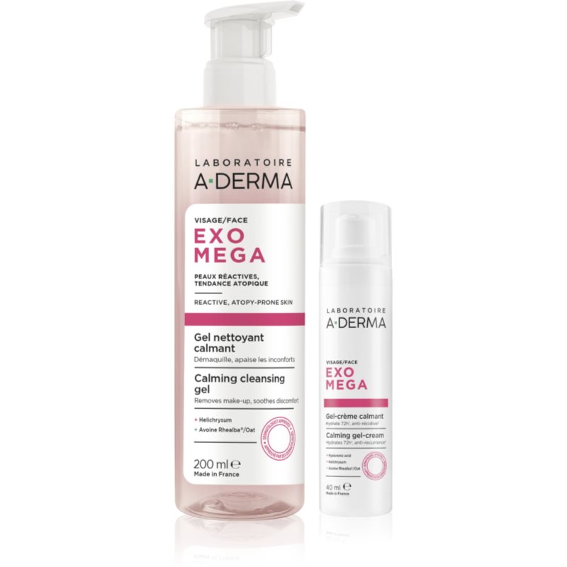 A-Derma Exomega Calming Set set pentru piele uscata spre atopica