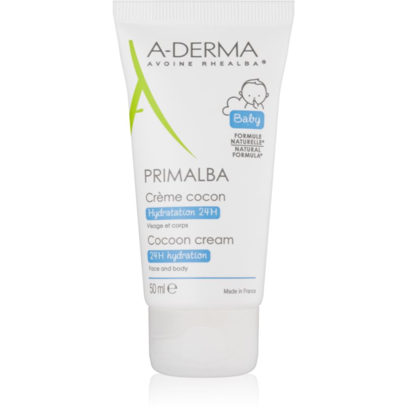 A-Derma Primalba Baby crema de protectie pentru copii cu efect de hidratare pentru față și corp 50 ml