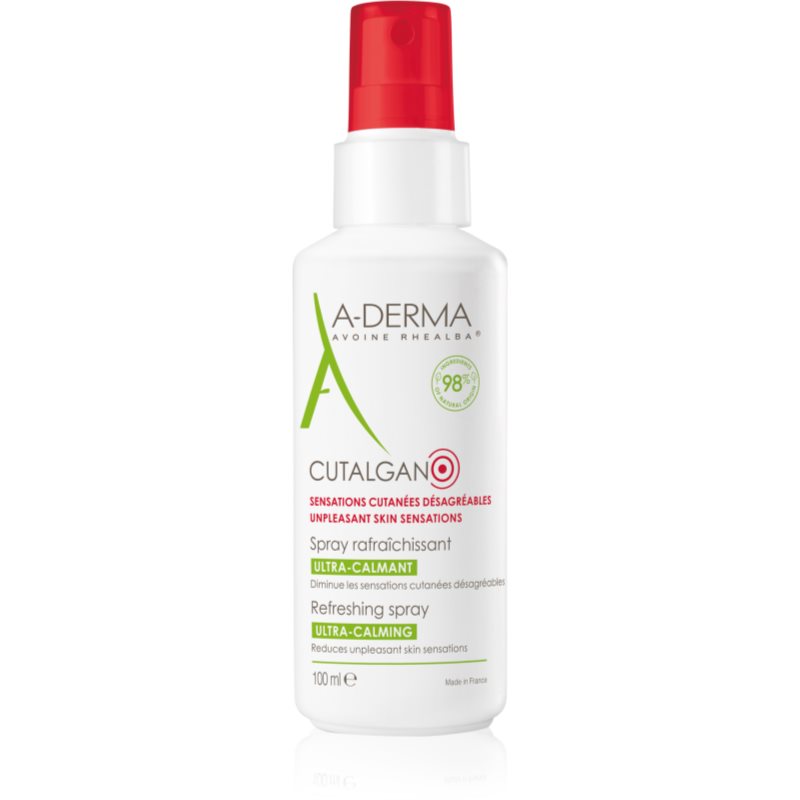 A-Derma Cutalgan Refreshing Spray spray calmant impotriva iritatiilor si mancarimilor 100 ml