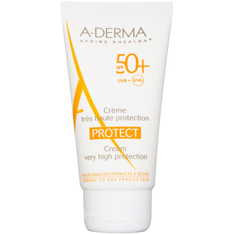 A-Derma Protect crema pentru protectia tenului normal si uscat SPF 50+ 40 ml