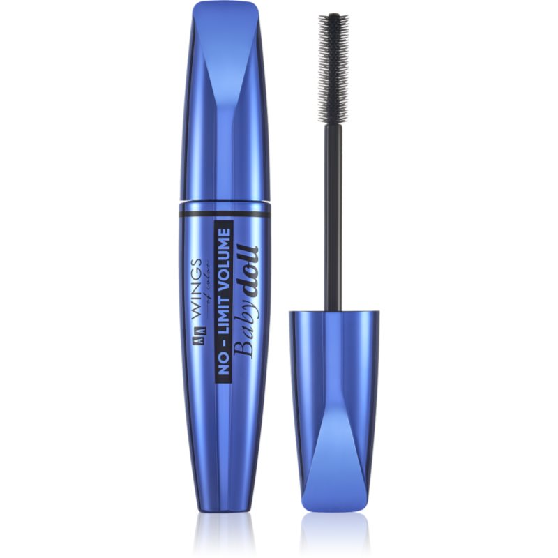 AA Wings of Color No Limit Volume Baby Doll rimel cu efect de gene false 6 g