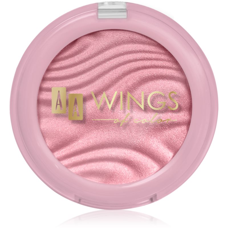 AA Wings of Color Blush & Go fard de obraz compact culoare 02 Light Pink 4.5 g