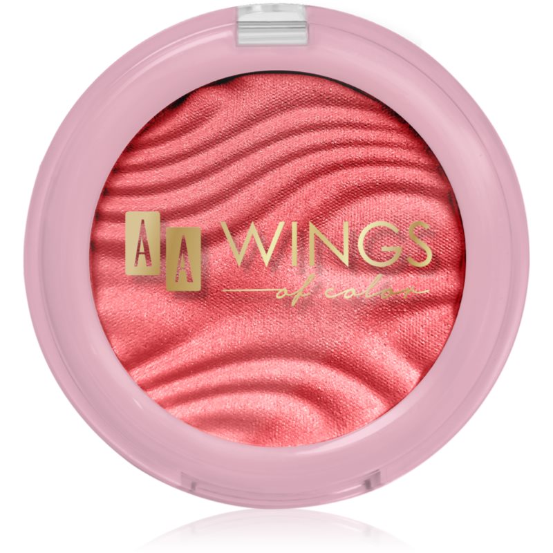 AA Wings of Color Blush & Go fard de obraz compact culoare 03 Coral Pink 4.5 g AA Wings of Color Blush & Go fard de obraz compact culoare 03 Coral Pink 4.5 g
