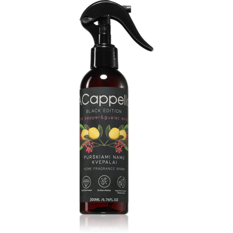 ACappella Pink Pepper & Guaiac Wood spray pentru camera 200 ml