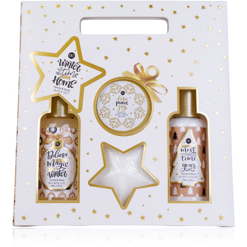 Accentra Winter Magic set cadou pentru corp Vanilla & Musk