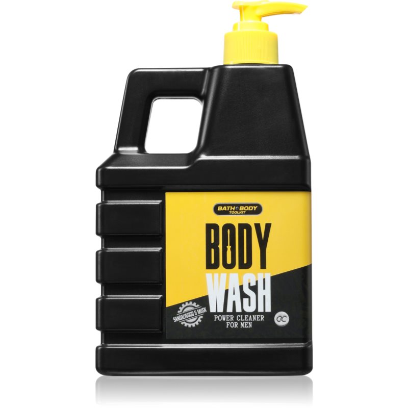 Accentra BATH and BODY TOOLKIT gel de duș cu pompa pentru bărbați 740 ml Accentra BATH and BODY TOOLKIT gel de duș cu pompa pentru bărbați 740 ml
