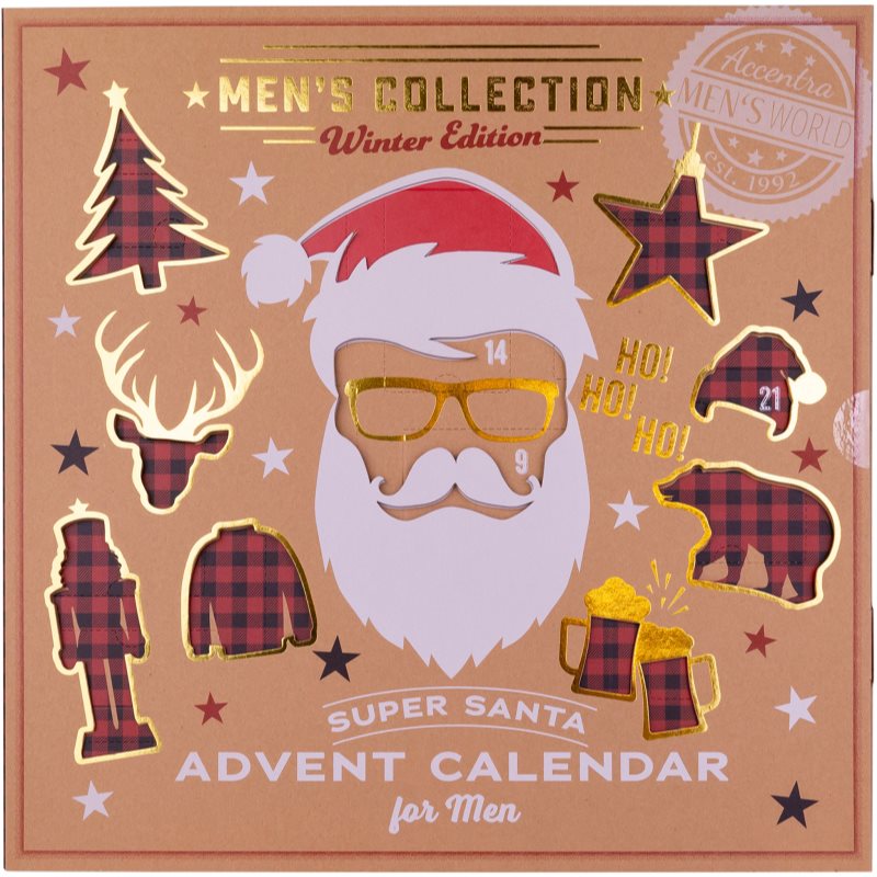 Accentra Men\'s Collection Winter Edition Calendar de Crăciun pentru barbati