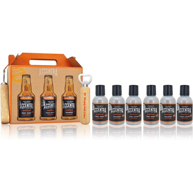 Accentra Men\'s Collection set cadou pentru barbati parfum Amberwood