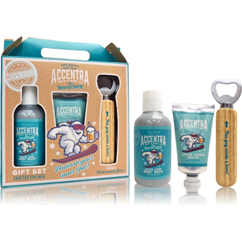Accentra The Winter Brew Gift set set cadou pentru barbati 1 buc