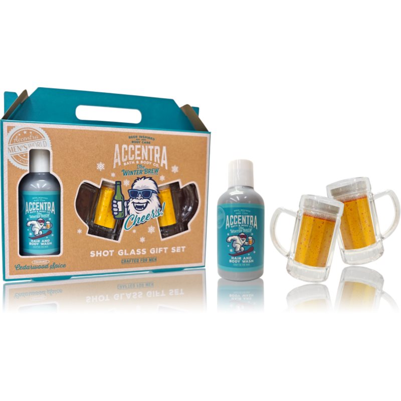 Accentra The Winter Brew Shot Glass Gift Set set cadou pentru barbati