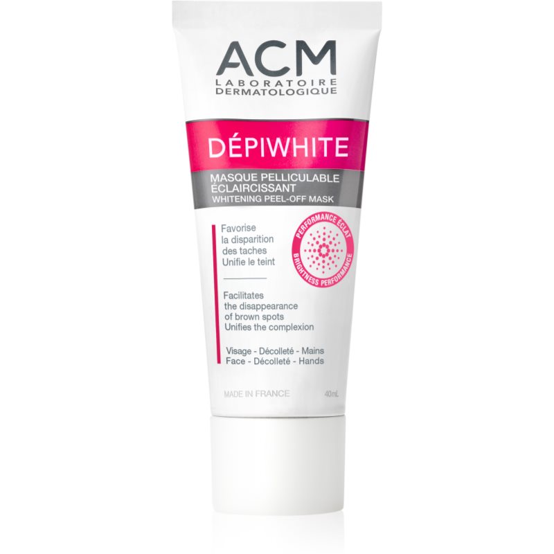 ACM Dépiwhite mască exfoliantă impotriva petelor 40 ml