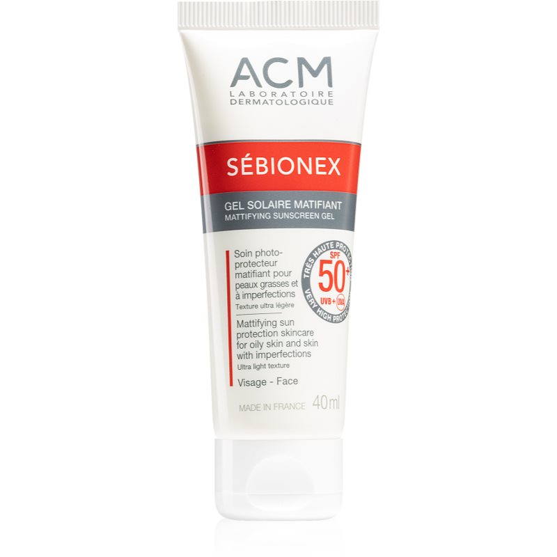 ACM Sébionex SPF 50+ gel de piele calmant 40 ml