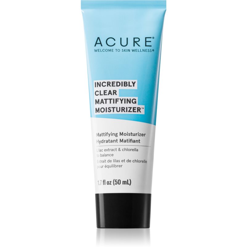 ACURE Incredibly Clear crema matifianta si hidratanta 50 ml