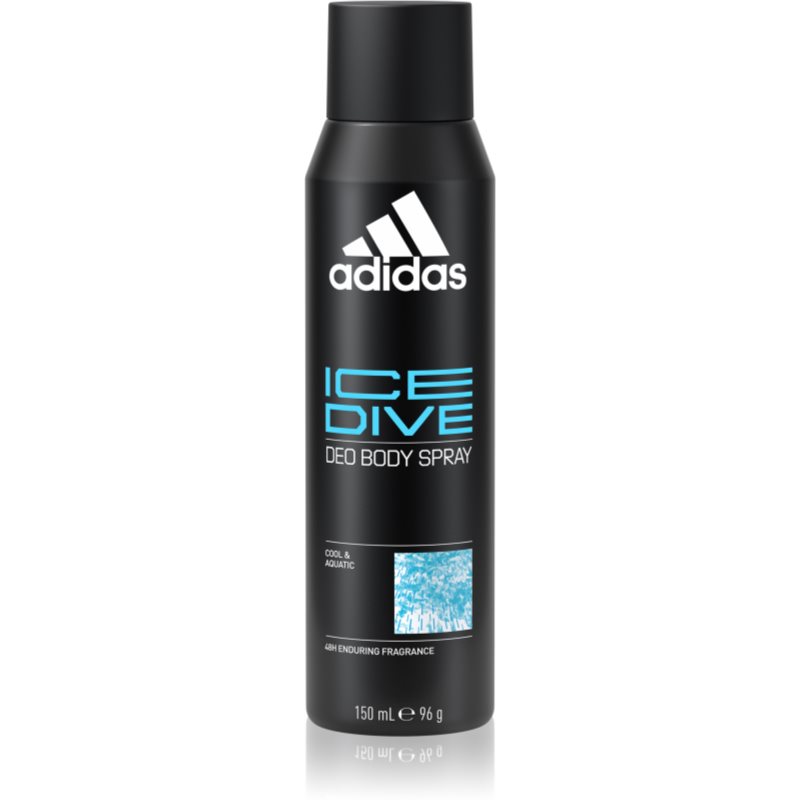 Adidas Ice Dive deodorant spray pentru bărbați 48 h 150 ml