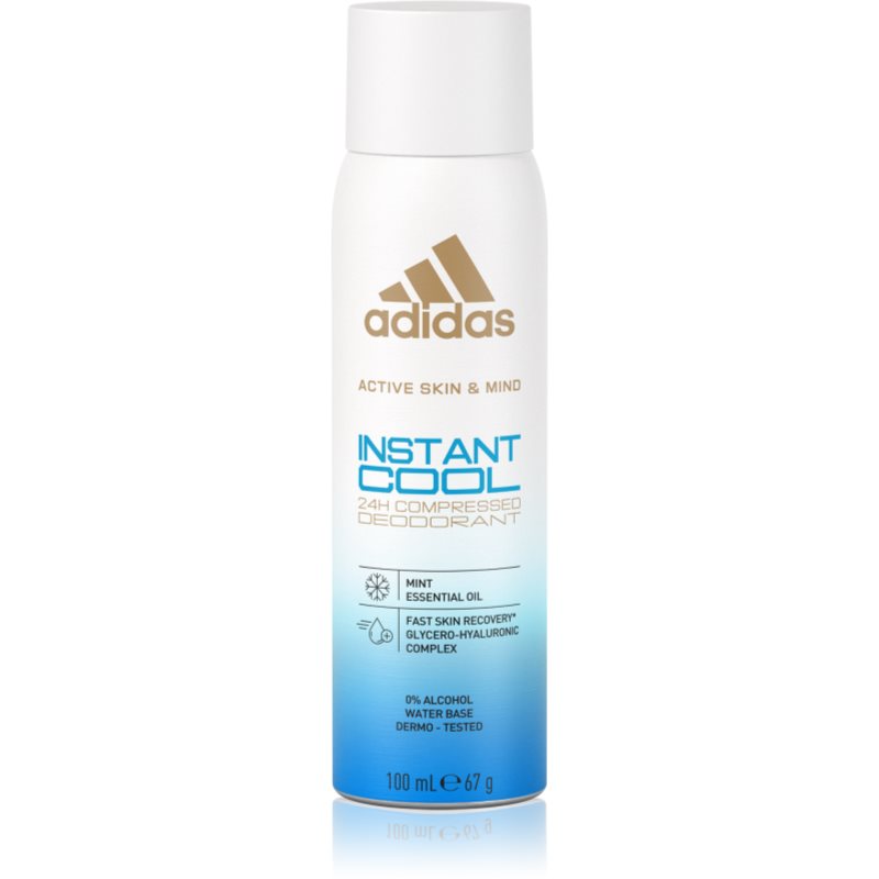 Adidas Instant Cool deodorant spray 24 de ore 100 ml