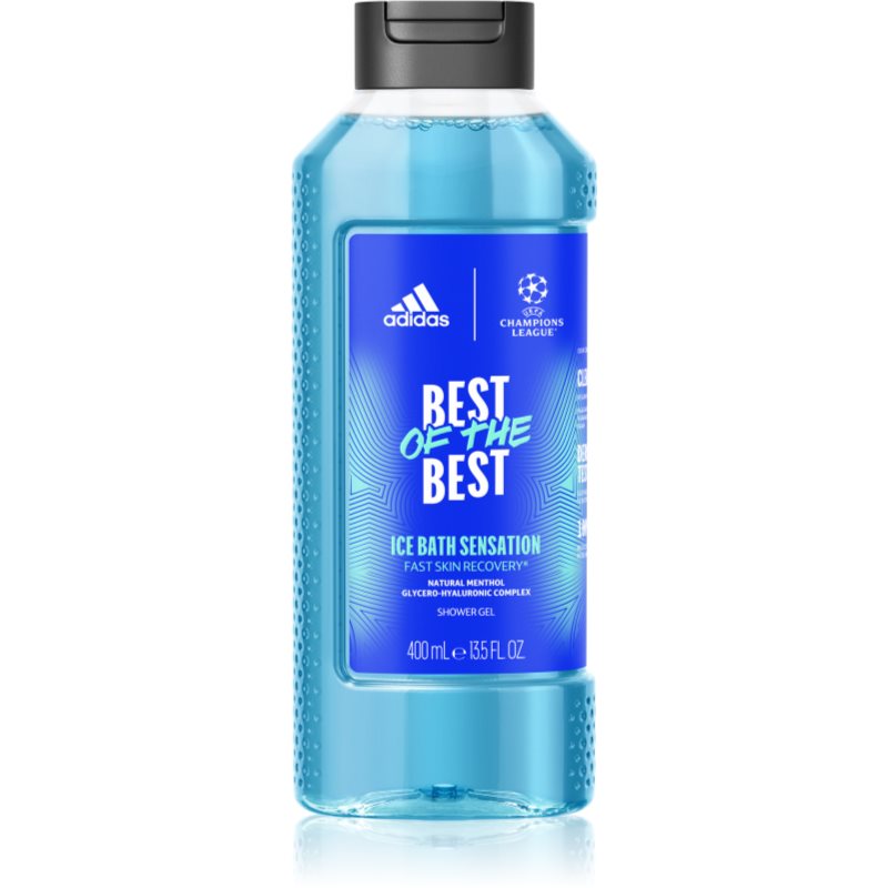 Adidas UEFA Champions League Best Of The Best gel de dus revigorant pentru bărbați 400 ml