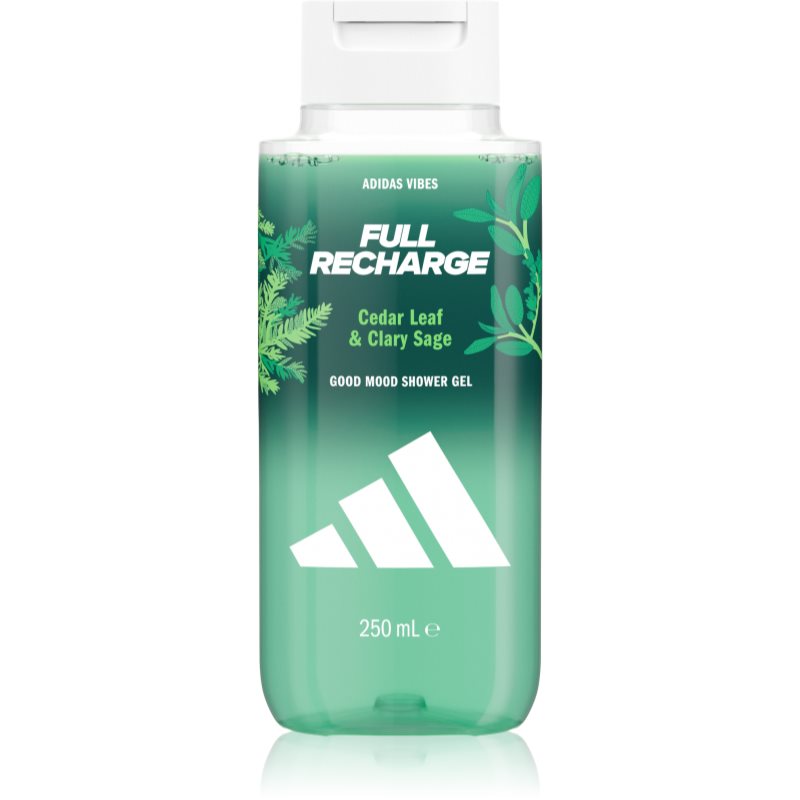 Adidas Vibes Full Recharge gel de duș unisex 250 ml
